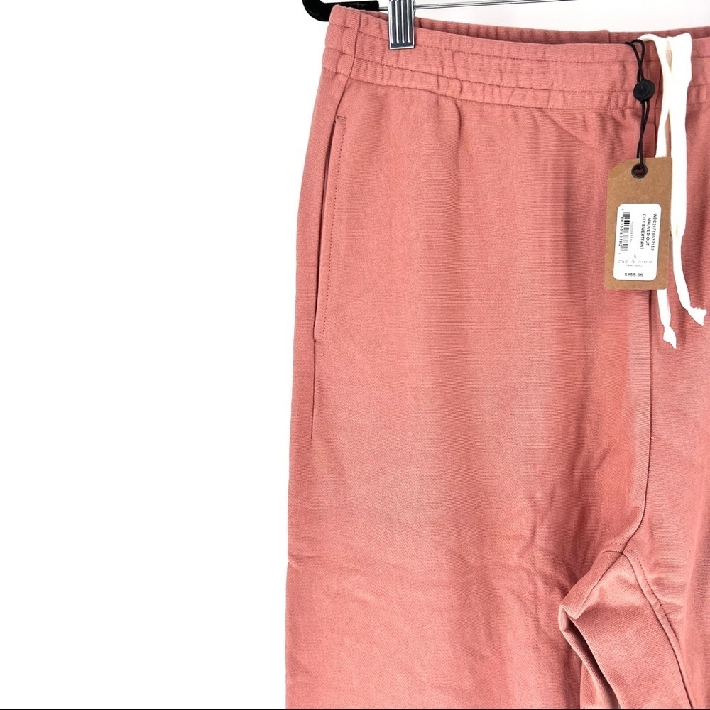 Rag & Bone New York Women's Relaxed Fit French Terry City Sweatpants - L - Picture 3 of 7